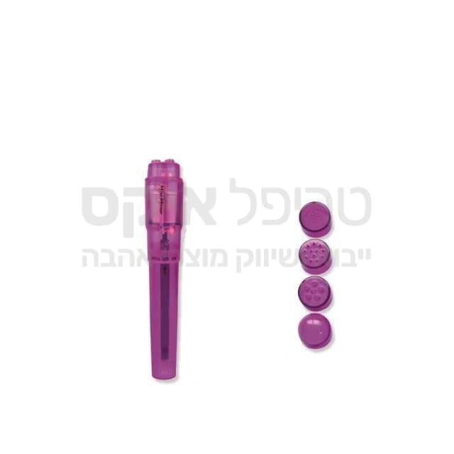 רוקט פוקט בעל עוצמה כפולה, ו4 ראשים מתחלפים. אטום למים. עובד על 2 סוללות AA. לאוהבות הרטט החזזקק!